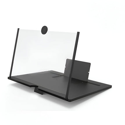 Phone Stand Screen Magnifier with Adjustable Angle | Foldable Holder for Clear Viewing of Movies and Calls