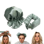Green / Buy 1 Get 1 Free (2 Silk Curling irons+2 Silk Curling caps)