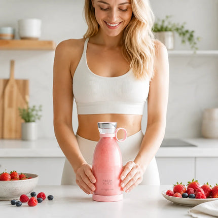 Fresh Juice Extractor with Quick Press Operation for Making Fresh Fruit Juice at Home in the Kitchen