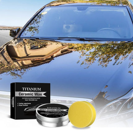 Car Wax, Titanium Ceramic Wax Polish and Car Scratch Remover