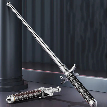 Tactical Self-Defense Hiking Stick with Adjustable Height | Lightweight Trekking Aid for Enhanced Safety