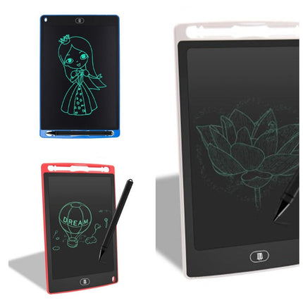 LCD Writing Tablet for Kids, Reusable Doodle Board and Erasable Drawing Pad for Travel and Homework