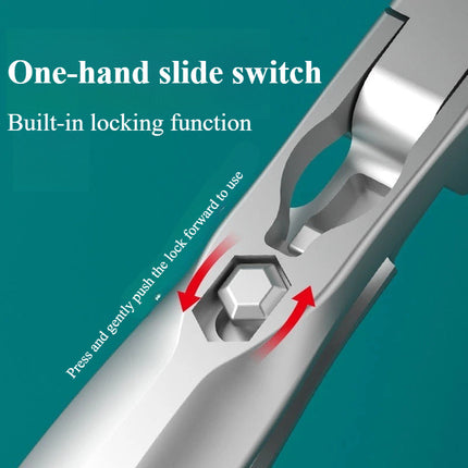 Nail Clippers for Ingrown Nails, Toenail Clippers with Deep Reach Tip