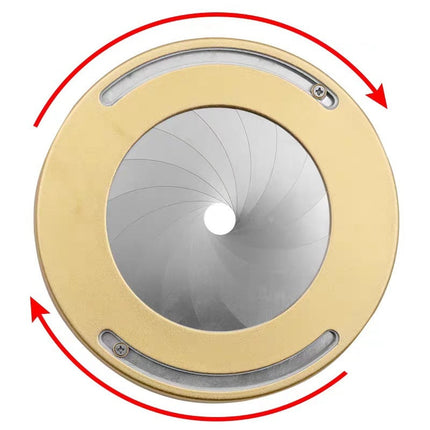 Adjustable Circle Drawing Tool with Rotating Dial, Compass and Stencil Alternative for Sketching, Drafting and Crafts
