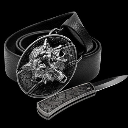 Self-Defense Belt with Hidden Knife Compartment | Discreet Protection Gear