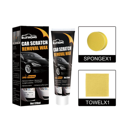 Car Paint Scratch Remover Wax, Apply and Buff Compound for Minor Scratches on Cars, Vans and SUVs