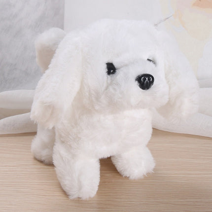 Walking Barking Puppy Plush Toy, Interactive Stuffed Dog That Walks, Wags Its Tail and Barks, 7 Breed Styles for Babies and Toddlers