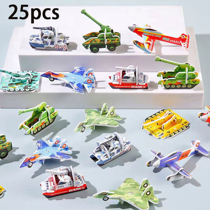 3D Puzzles for Kids, Animal Puzzle Set with Dinosaur and Airplane Designs – image 5