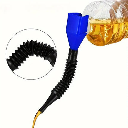 Flexible Spill-Free Funnel with Wide Opening | Essential Kitchen Tool for Easy Pouring