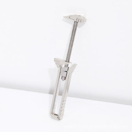 Mini Adjustable Wrench Keychain, Pocket Spanner Tool for Nuts and Bolts, Bike and Flat Pack Repairs