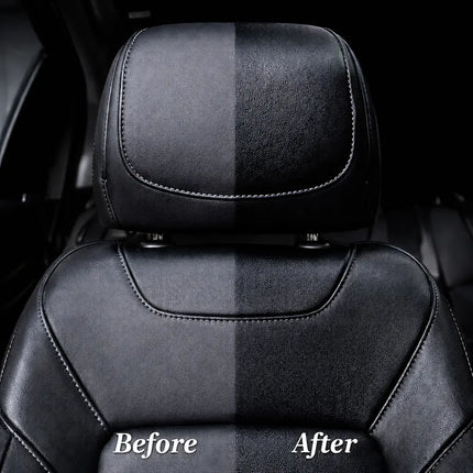 Car Interior Plastic and Leather Restorer, Trim Cleaner and Conditioner for Faded Dashboards, Door Panels and Leather Seats