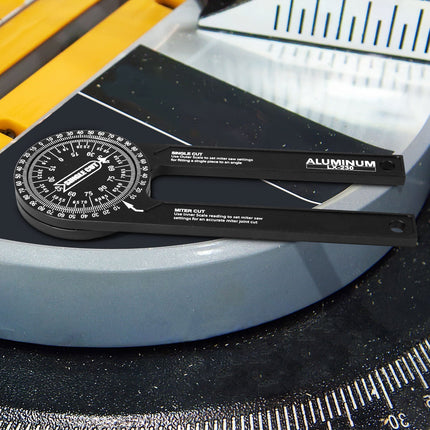 Angle Measuring Ruler, Captures and Transfers Any Angle for Crown Moulding, Pipe Cutting, Flooring and Tiling Layout
