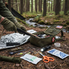 First Aid Kits Survival Backpack, Bug Out Bag with Medical Supplies, Portable Survival Kit for Hiking and Camping_00