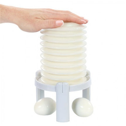 Egg Peeler Tool for Hard Boiled Eggs, One Press Shell Remover for Kitchen Meal Prep and Deviled Eggs