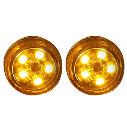LED Car Door Warning Lights with Flashing Anti Collision Alert, No Tools or Wiring Install, 3 Colour Options
