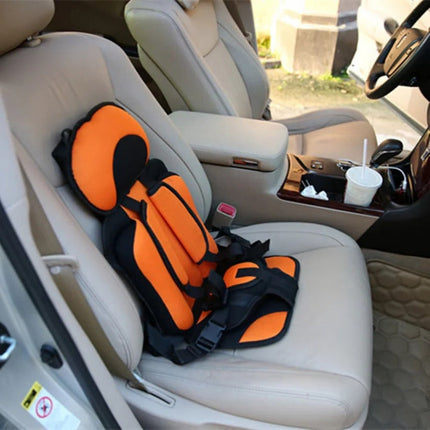 Portable Car Seat Booster with 5-Point Safety Harness | Foldable Travel Design for Quick Installation and Comfort