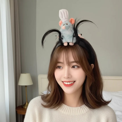 Cartoon Plush Headband Toy for Cosplay | Fun Anime Hair Accessory for Parties and Everyday Wear