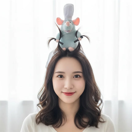 Cartoon Plush Headband Toy for Cosplay | Fun Anime Hair Accessory for Parties and Everyday Wear