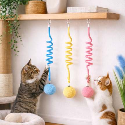 Interactive Cat Play Toy with Remote Control & Rechargeable Battery | 3-Pack for Indoor Fun and Exercise