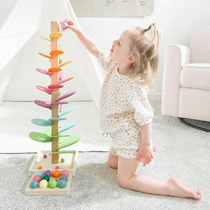 Educational Sound Tower Toy with Interactive Cause-and-Effect Play | Wooden Sensory Activity for Learning and Development