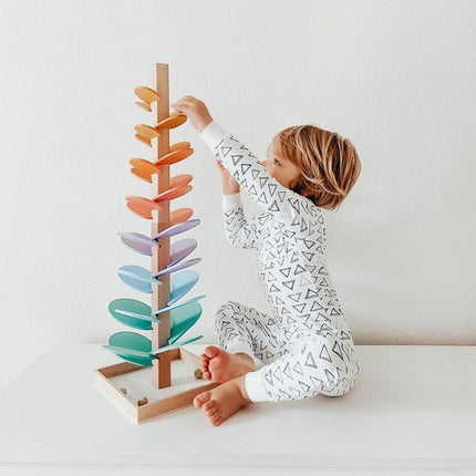 Educational Sound Tower Toy with Interactive Cause-and-Effect Play | Wooden Sensory Activity for Learning and Development