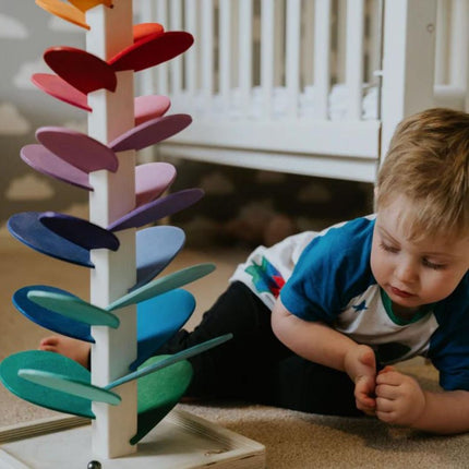 Educational Sound Tower Toy with Interactive Cause-and-Effect Play | Wooden Sensory Activity for Learning and Development