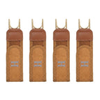 Brown *2 pairs No Buckle Belt