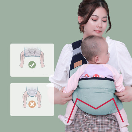 Baby Carrier Sling with Breathable Fabric, Adjustable Fit Infant Sling for Parents, Mesh Fabric Option, 4 Colours