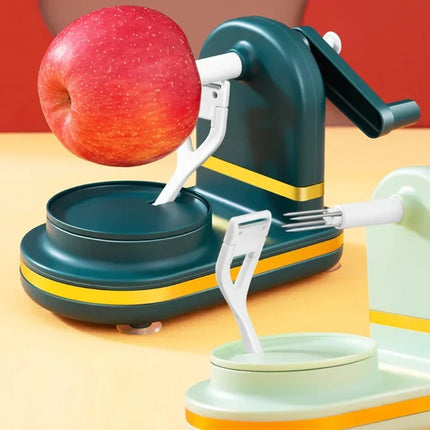 Vegetable Peeler with Ergonomic Grip, Comfortable Hand Peeler for Fruit and Vegetable Prep, Dark Green or Light Green