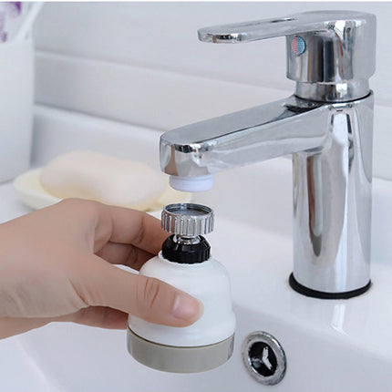 Faucet Spray Head with 3 Stream Modes, 360 Degree Rotating Pressure Boost Tap Attachment, Tool-Free Twist-On Install