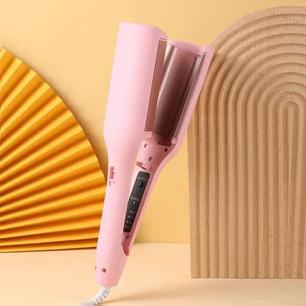 Hair Styler, Dual Barrel Beach Waver with Ionic Technology, Ceramic Hair Waver, Hair Styling Tool for Beachy Waves