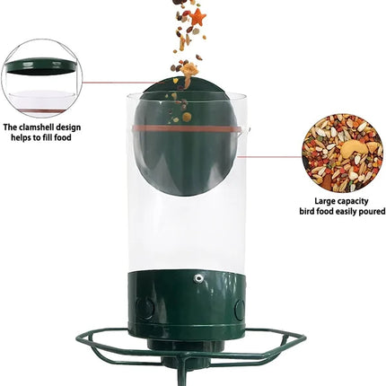 Bird Feeders for Outside, Squirrel Proof Bird Feeder with 4 Feeding Ports – image 5