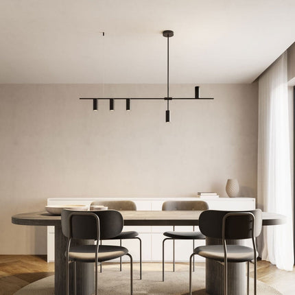 Modern Ceiling Light Hanging Fixture with Asymmetrical Design | Eye-Catching Illumination for Stylish Interiors
