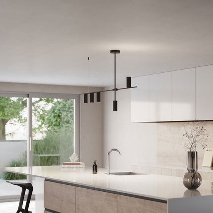 Modern Ceiling Light Hanging Fixture with Asymmetrical Design | Eye-Catching Illumination for Stylish Interiors