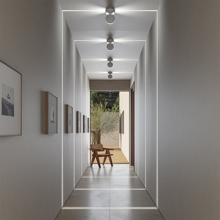 Modern Ceiling Spotlight Fixture with 360° Adjustable Head | Energy-Efficient Indoor Lighting for Living Spaces