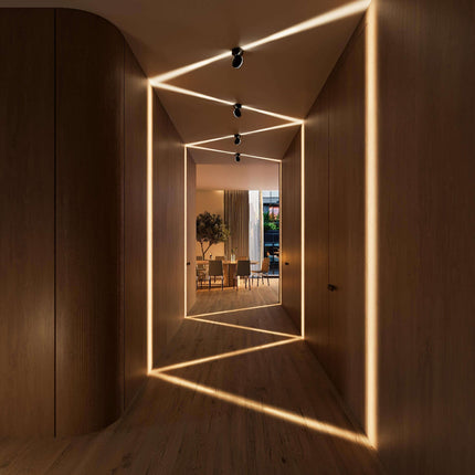 Modern Ceiling Spotlight Fixture with 360° Adjustable Head | Energy-Efficient Indoor Lighting for Living Spaces