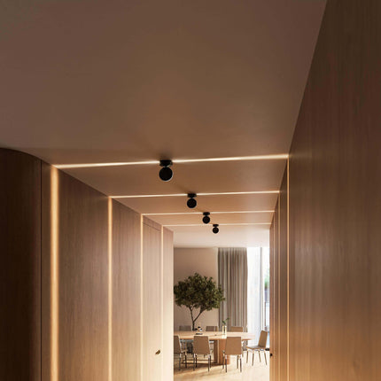 Modern Ceiling Spotlight Fixture with 360° Adjustable Head | Energy-Efficient Indoor Lighting for Living Spaces