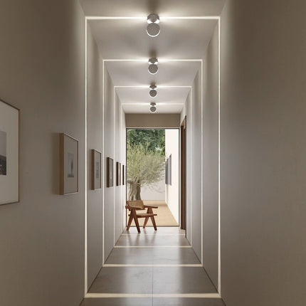 Modern Ceiling Spotlight Fixture with 360° Adjustable Head | Energy-Efficient Indoor Lighting for Living Spaces