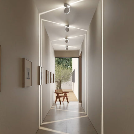 Modern Ceiling Spotlight Fixture with 360° Adjustable Head | Energy-Efficient Indoor Lighting for Living Spaces