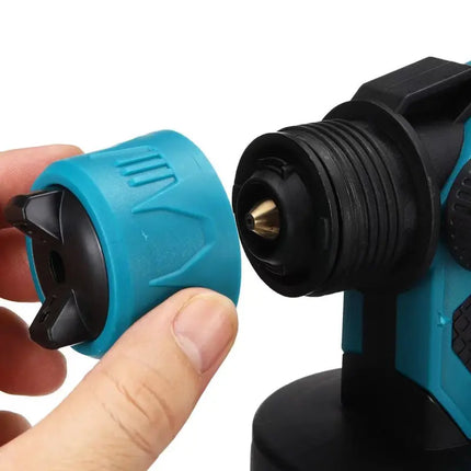 High-Pressure Paint Spray Gun with Adjustable Nozzle | Ergonomic Design for Smooth Finishes
