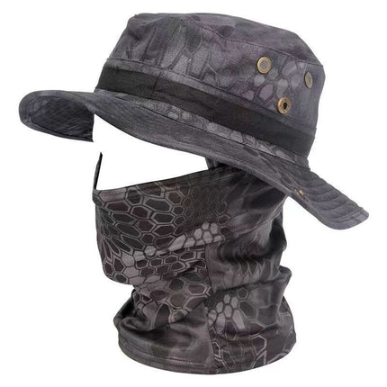 Sun Protection Hat with Adjustable Face Cover | Lightweight Design for Ultimate UV Defense