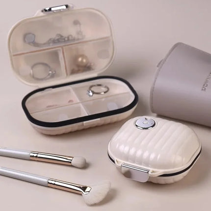 Daily Pill Organizer Box with 7 Compartments | Convenient Medication Management for On-the-Go