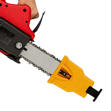 Chainsaw Sharpener Tool with Adjustable Clamp | Manual Guide for Precise Blade Maintenance