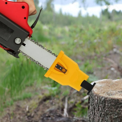 Chainsaw Sharpener Tool with Adjustable Clamp | Manual Guide for Precise Blade Maintenance