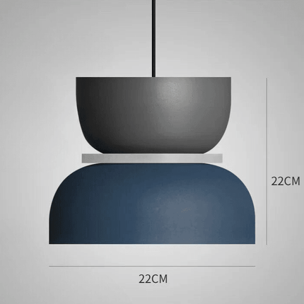 Chico Pendant Lamp in Pastel Colors with Soft Ambient Lighting | Modern Scandinavian Design for Inviting Spaces