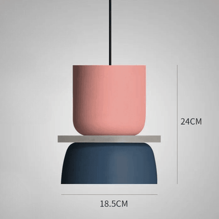Chico Pendant Lamp in Pastel Colors with Soft Ambient Lighting | Modern Scandinavian Design for Inviting Spaces