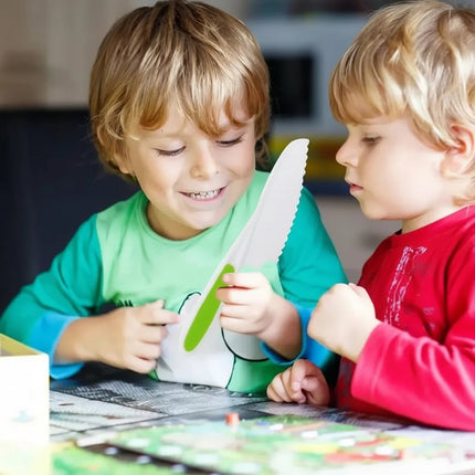 Children's Kitchen Set with Non-Toxic Cutting Tools | Ergonomic Utensils for Safe Pretend Cooking Fun
