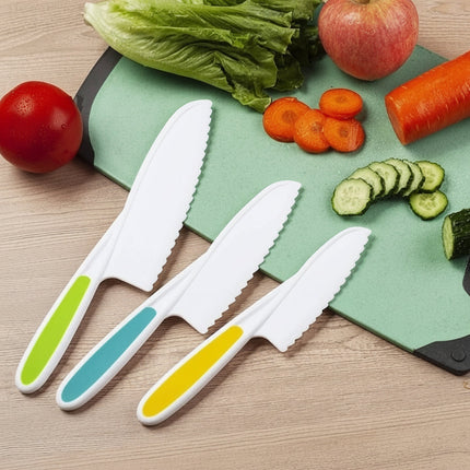 Children's Kitchen Set with Non-Toxic Cutting Tools | Ergonomic Utensils for Safe Pretend Cooking Fun