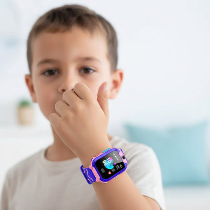 Children's Smartwatch with Real-Time GPS Tracking & Built-In Camera | Fun Features for Safe Communication and Play