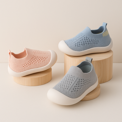 Children's Sneakers for Toddlers with Anti-Slip Grip | Comfortable Slip-On Design for Active Play